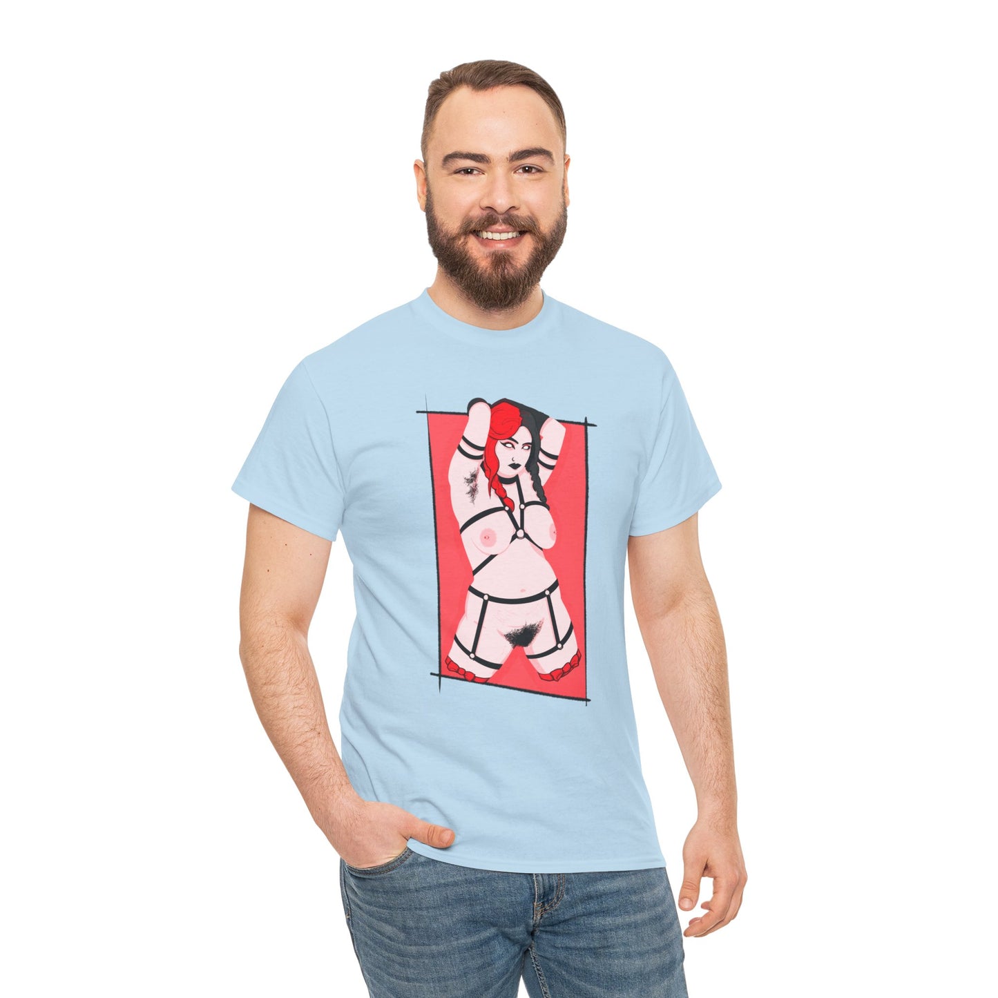 Natural Queen Unisex Heavy Cotton Tee
