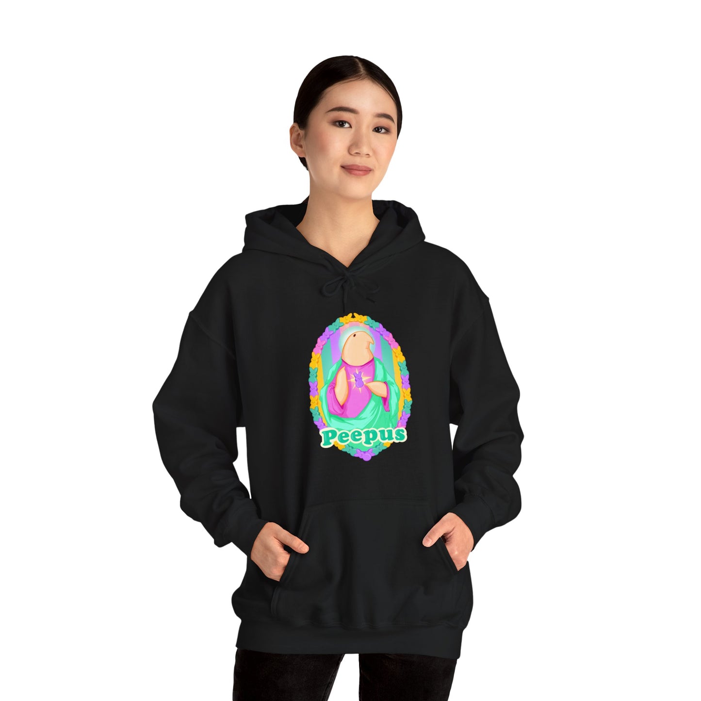 Peepus Unisex Heavy Blend Hooded Sweatshirt