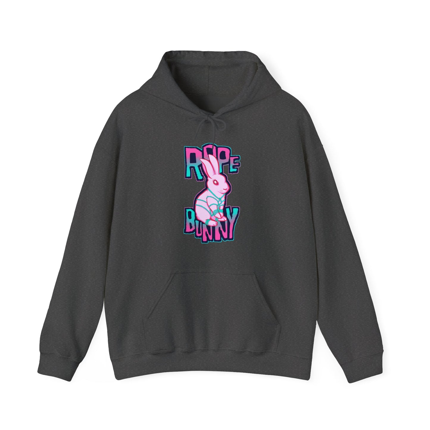 Rope Bunny Unisex Heavy Blend Hooded Sweatshirt