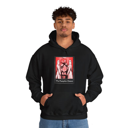 The Pumpkin Queen Tarot Unisex Heavy Blend Hooded Sweatshirt