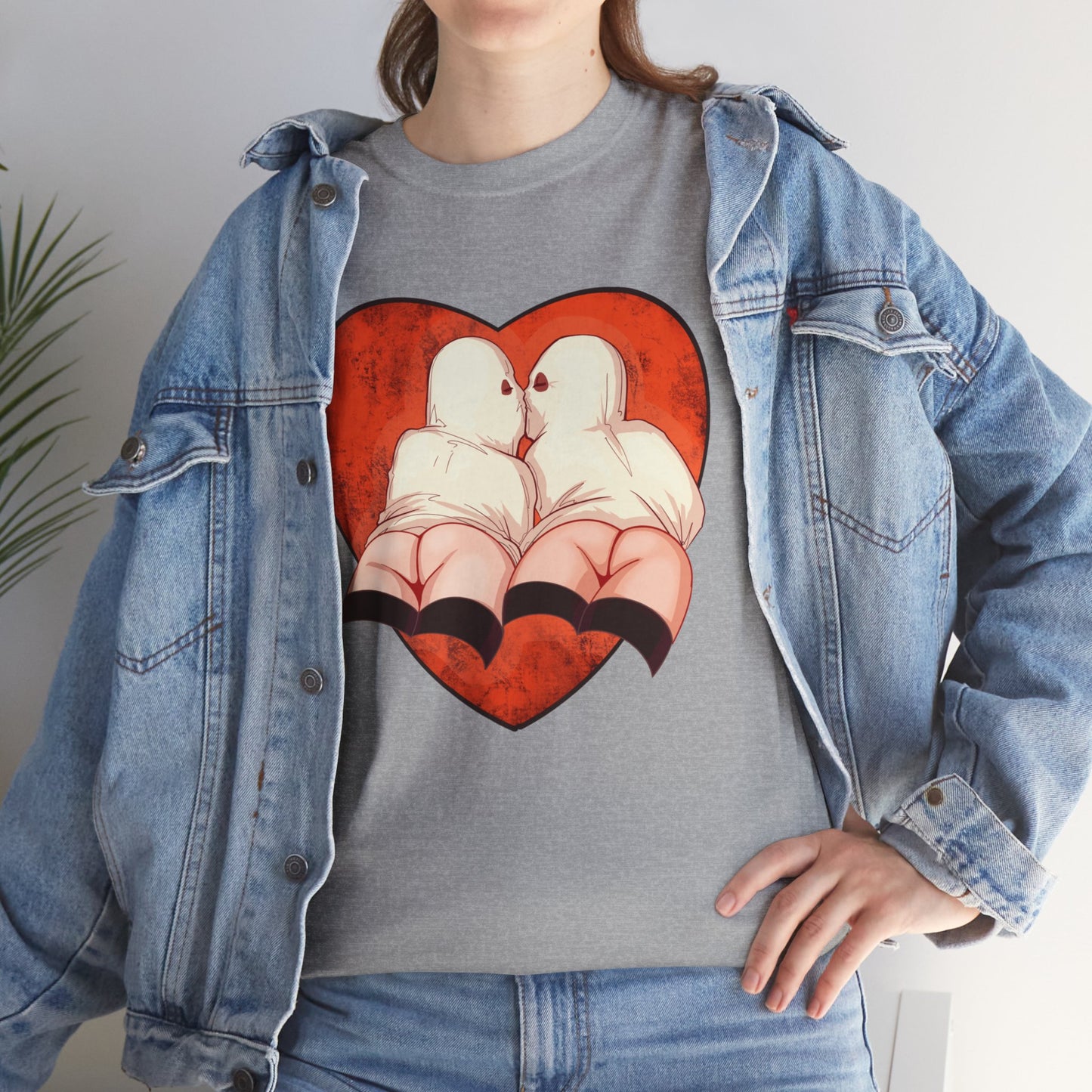 Ghost Love Unisex Heavy Cotton Tee