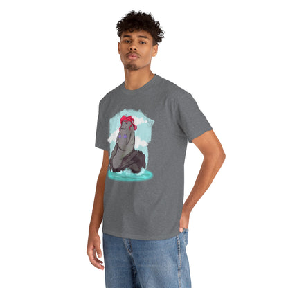 The Big Manatee Unisex Heavy Cotton Tee