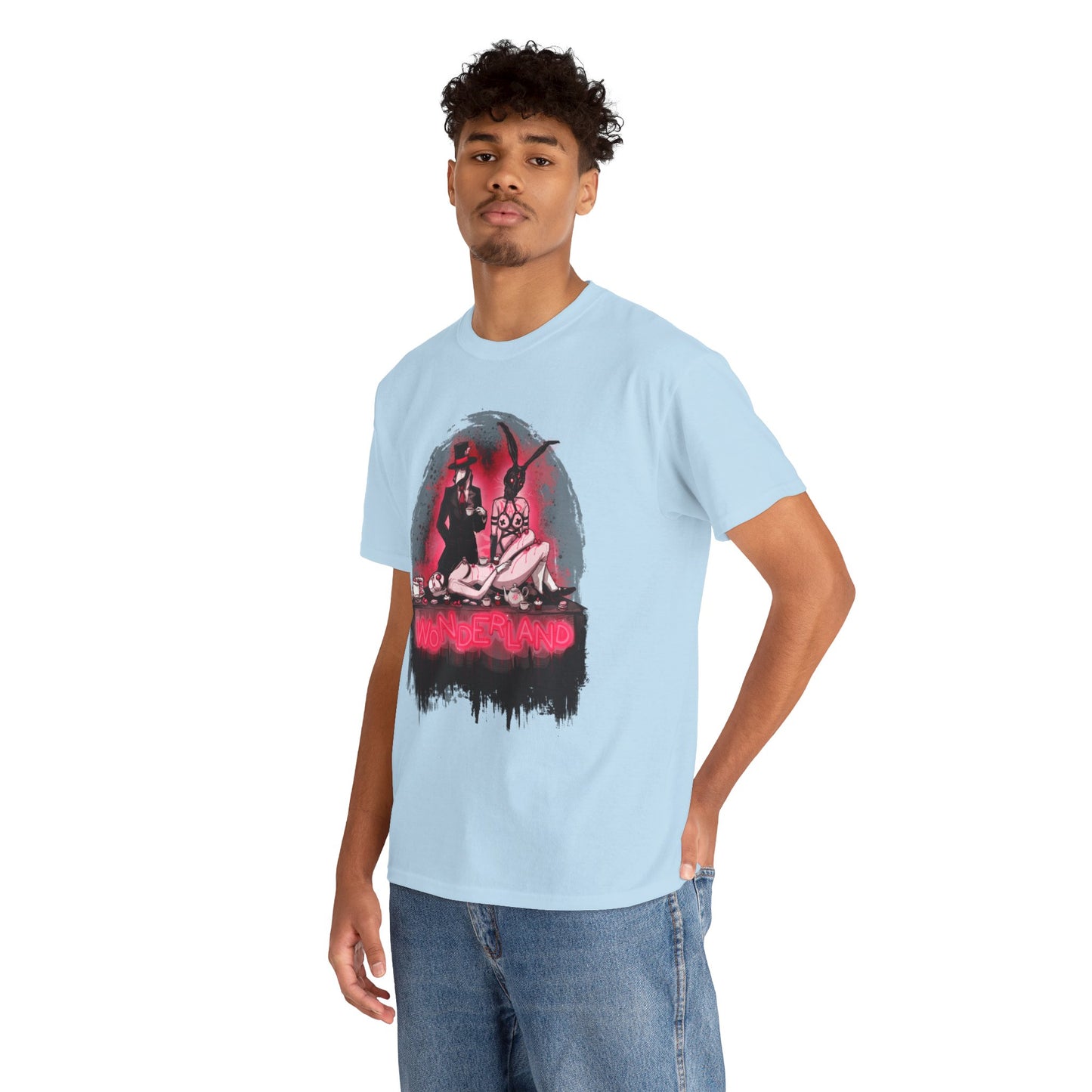 Wonderland Unisex Heavy Cotton Tee