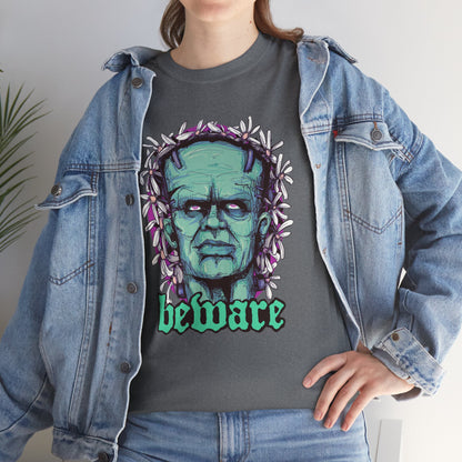 Beware Unisex Heavy Cotton Tee