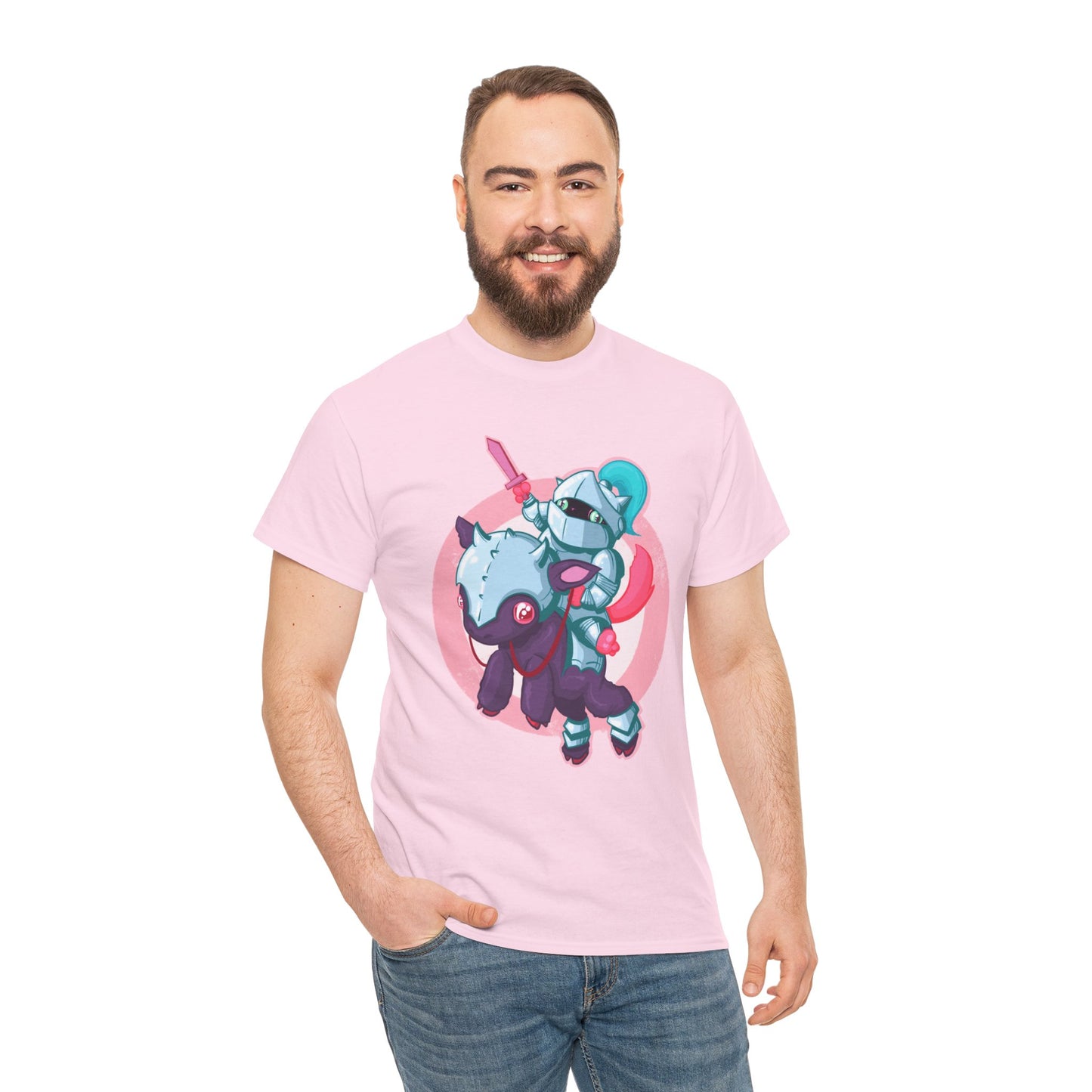 Knight In Shining Armor Unisex Heavy Cotton Tee