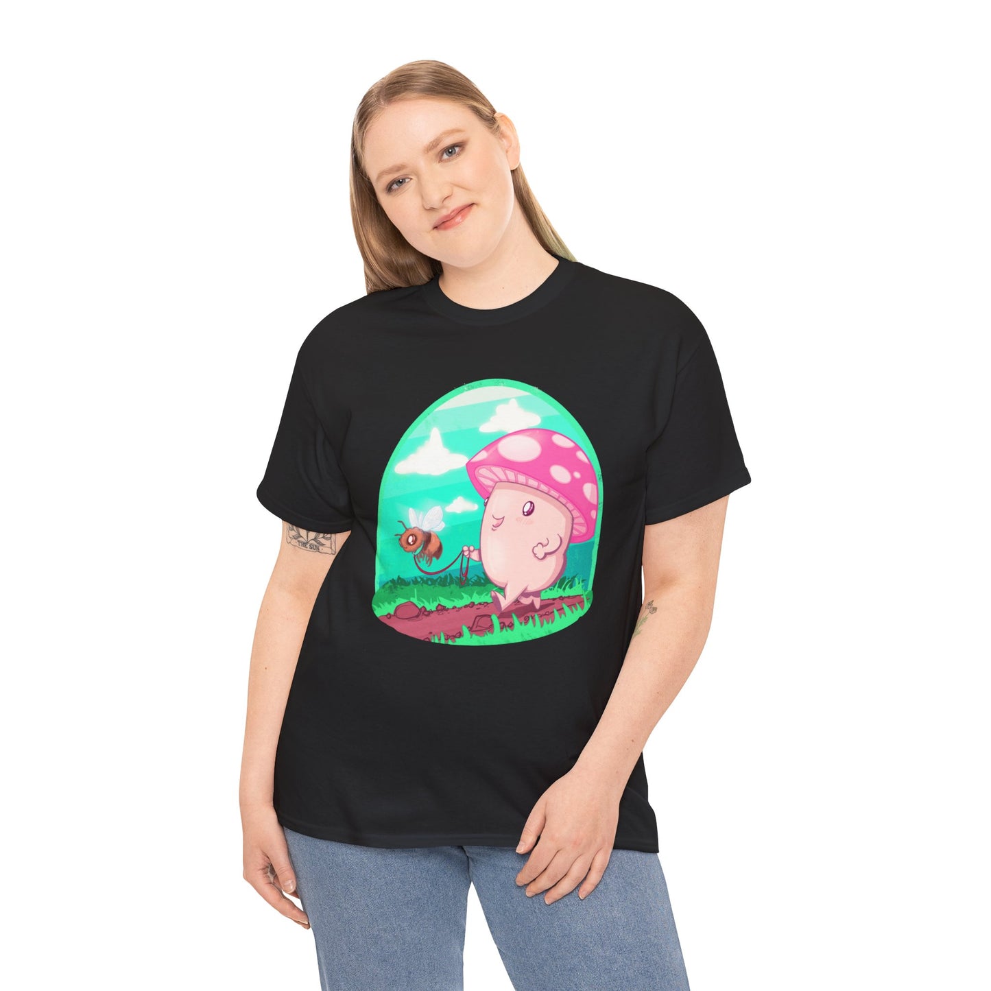 Bee Walk Unisex Heavy Cotton Tee