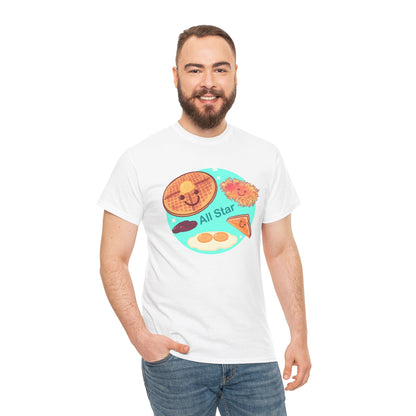 All Star Breakfast Unisex Heavy Cotton Tee