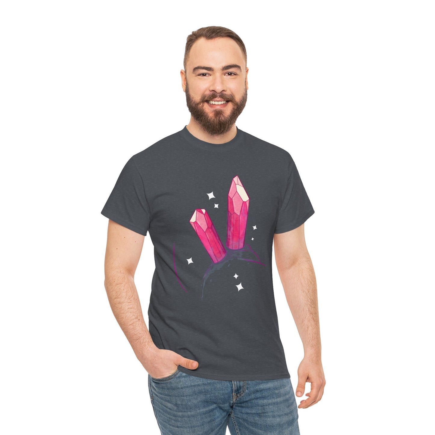 Double Meditation Unisex Heavy Cotton Tee
