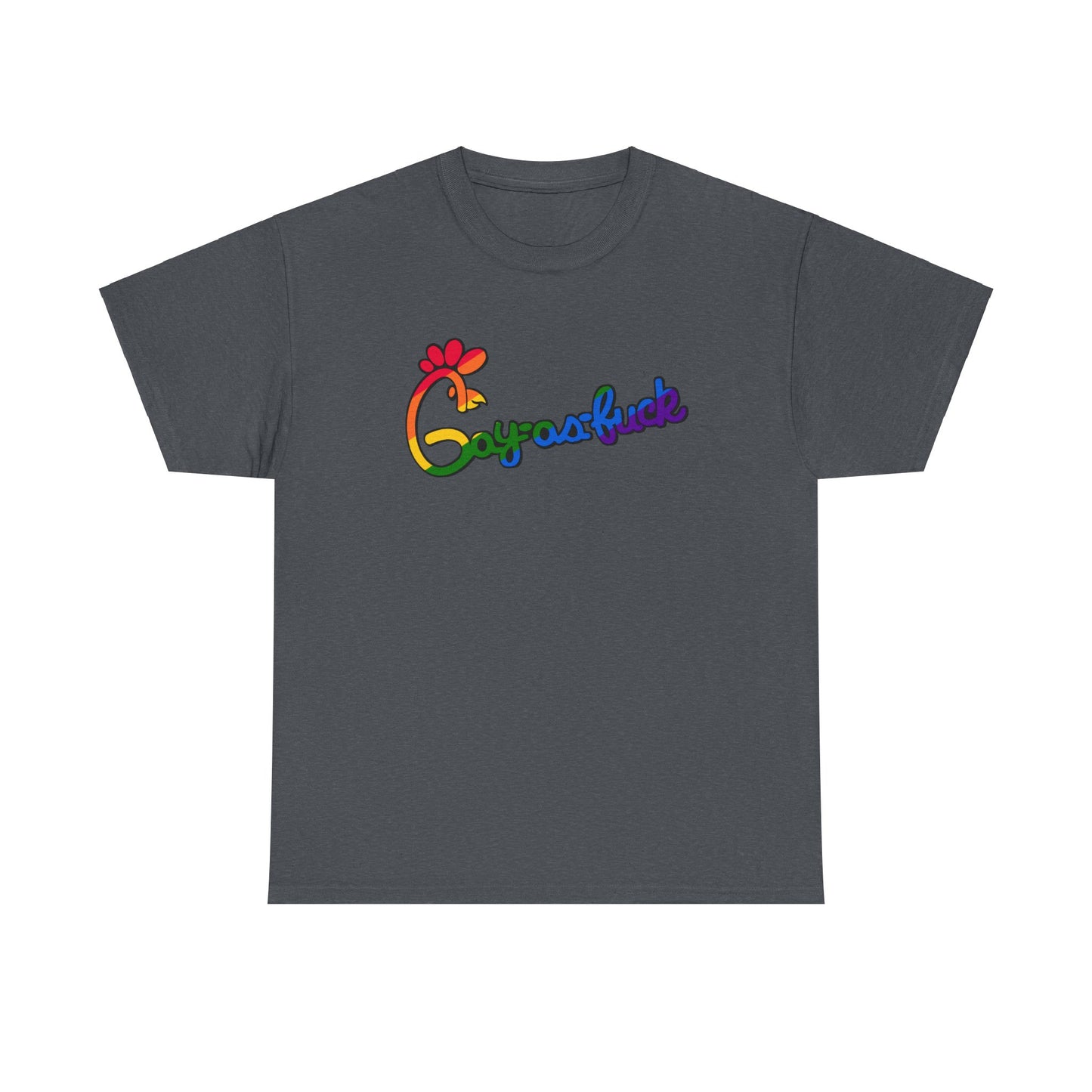 Gay Chicken Unisex Heavy Cotton Patreon Tee