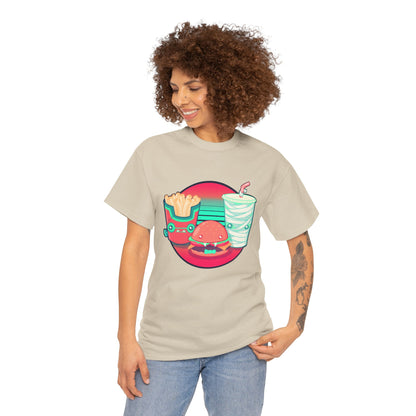 Spooky Fast Food Unisex Heavy Cotton Tee