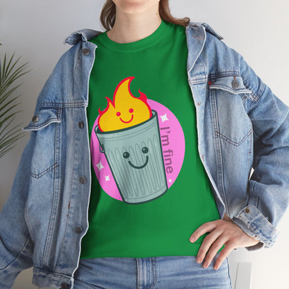 Trash Fire Unisex Heavy Cotton Tee