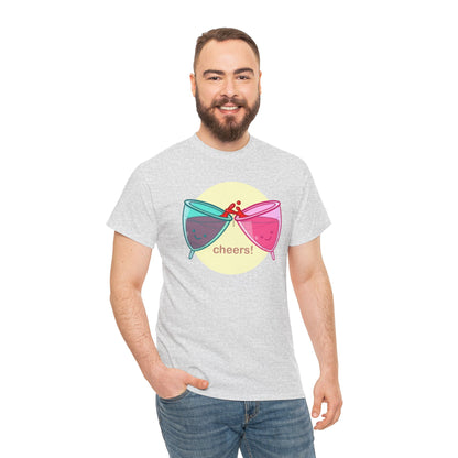 Cheers Unisex Heavy Cotton Tee