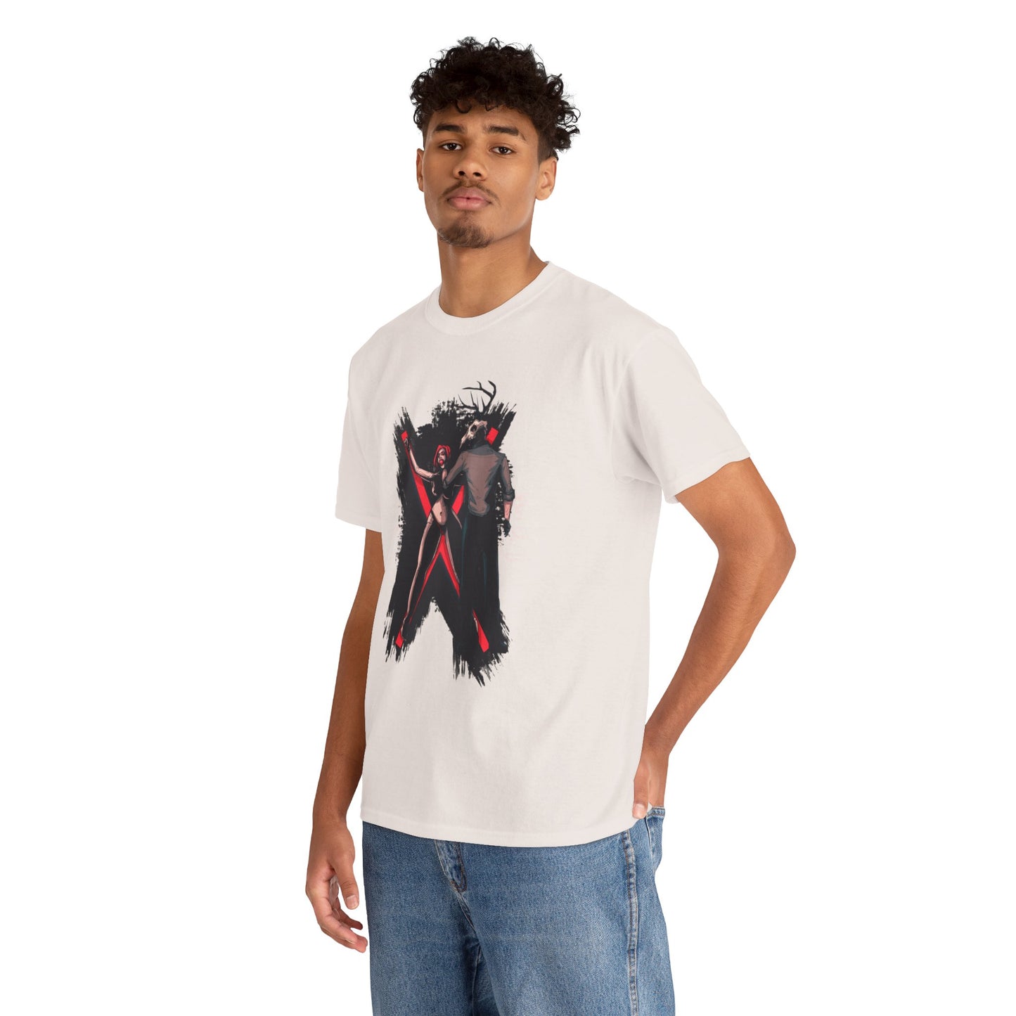 Deer Daddy Series 11: The Cross Unisex Heavy Cotton Tee