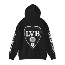 LVB Logo Front, Back, Sleeves Heavy Blend Hooded Sweatshirt