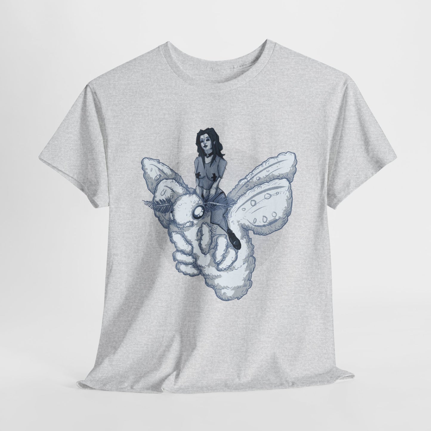 Goth On A Moth Unisex Heavy Cotton Tee