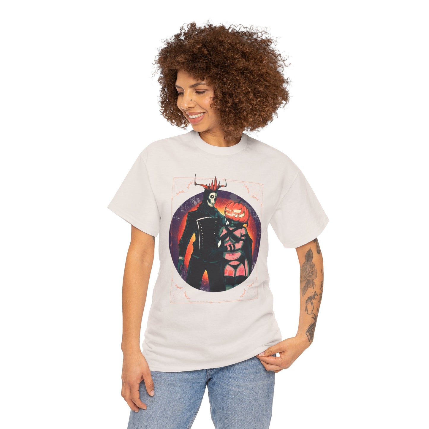 Pumpkin King & Queen Unisex Heavy Cotton Tee