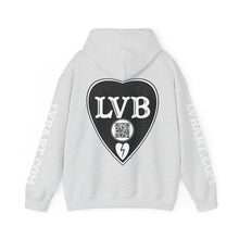 LVB Logo Front, Back, Sleeves Heavy Blend Hooded Sweatshirt