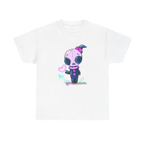 Buttons The Clown Balloons Unisex Heavy Cotton Tee