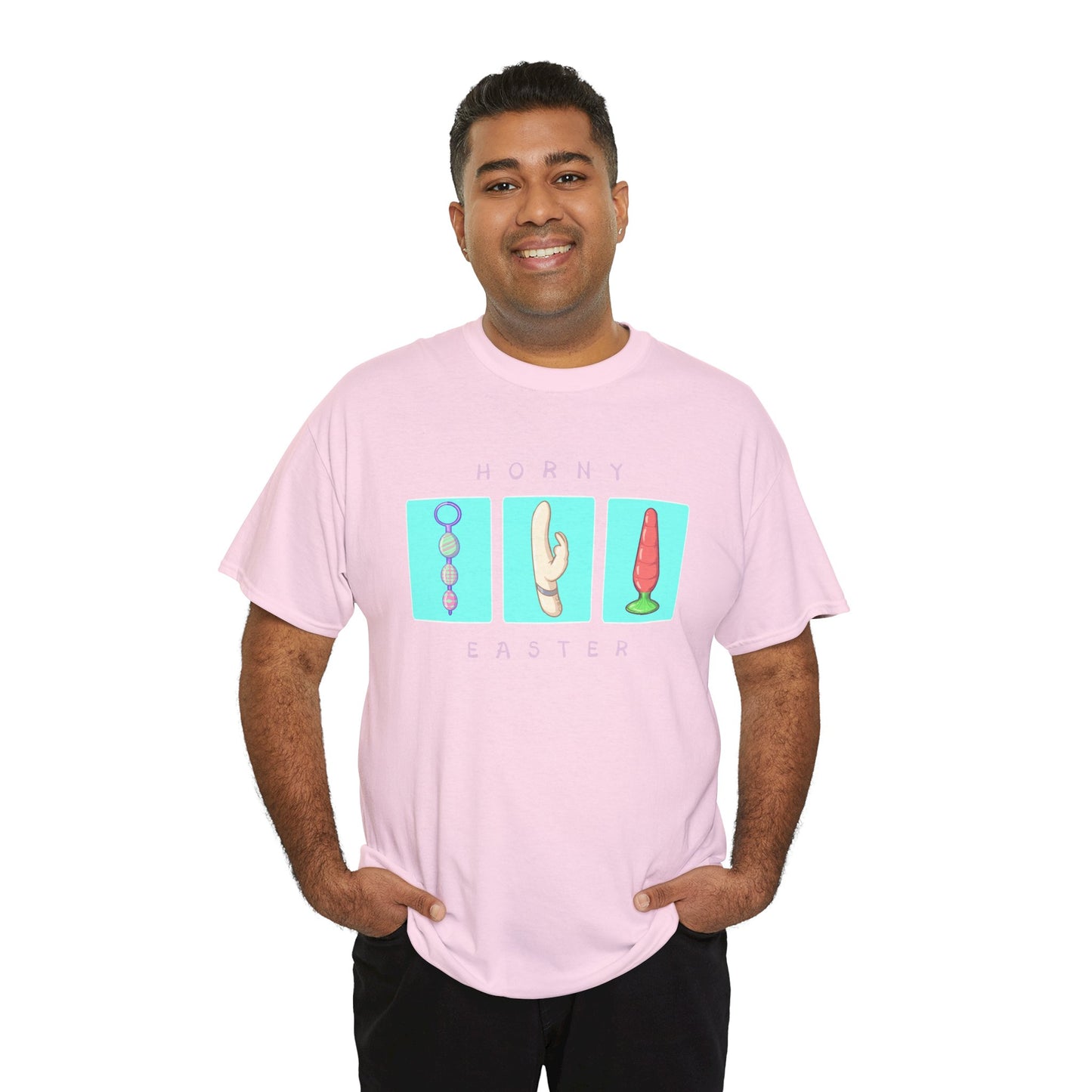 Horny Easter Unisex Heavy Cotton Tee