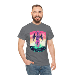 Lady Cthulhu Unisex Heavy Cotton Tee