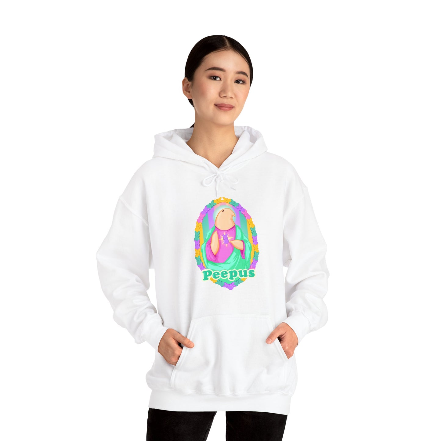 Peepus Unisex Heavy Blend Hooded Sweatshirt