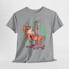 Scratching Pole Unisex Heavy Cotton Tee