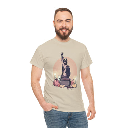 Coffee Witch Unisex Heavy Cotton Tee