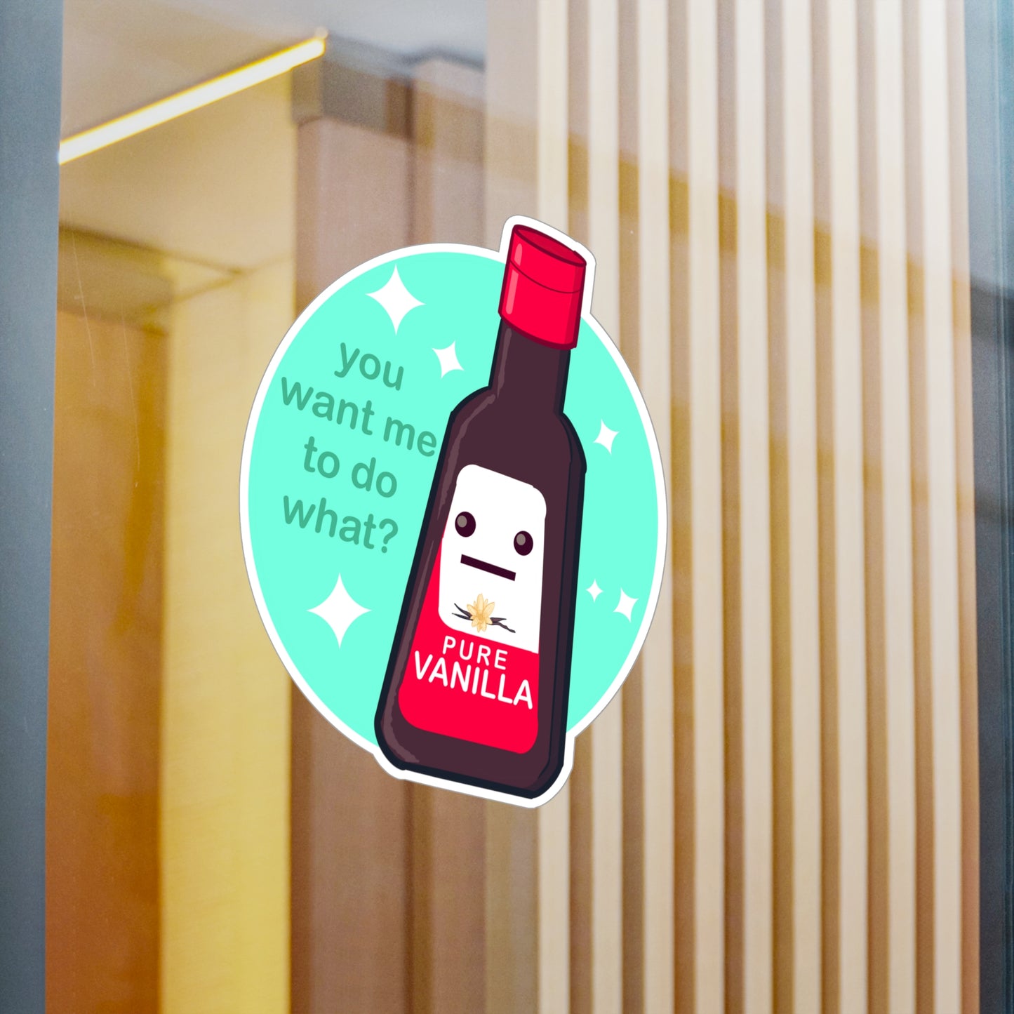 Vanilla Kiss-Cut Vinyl Decal