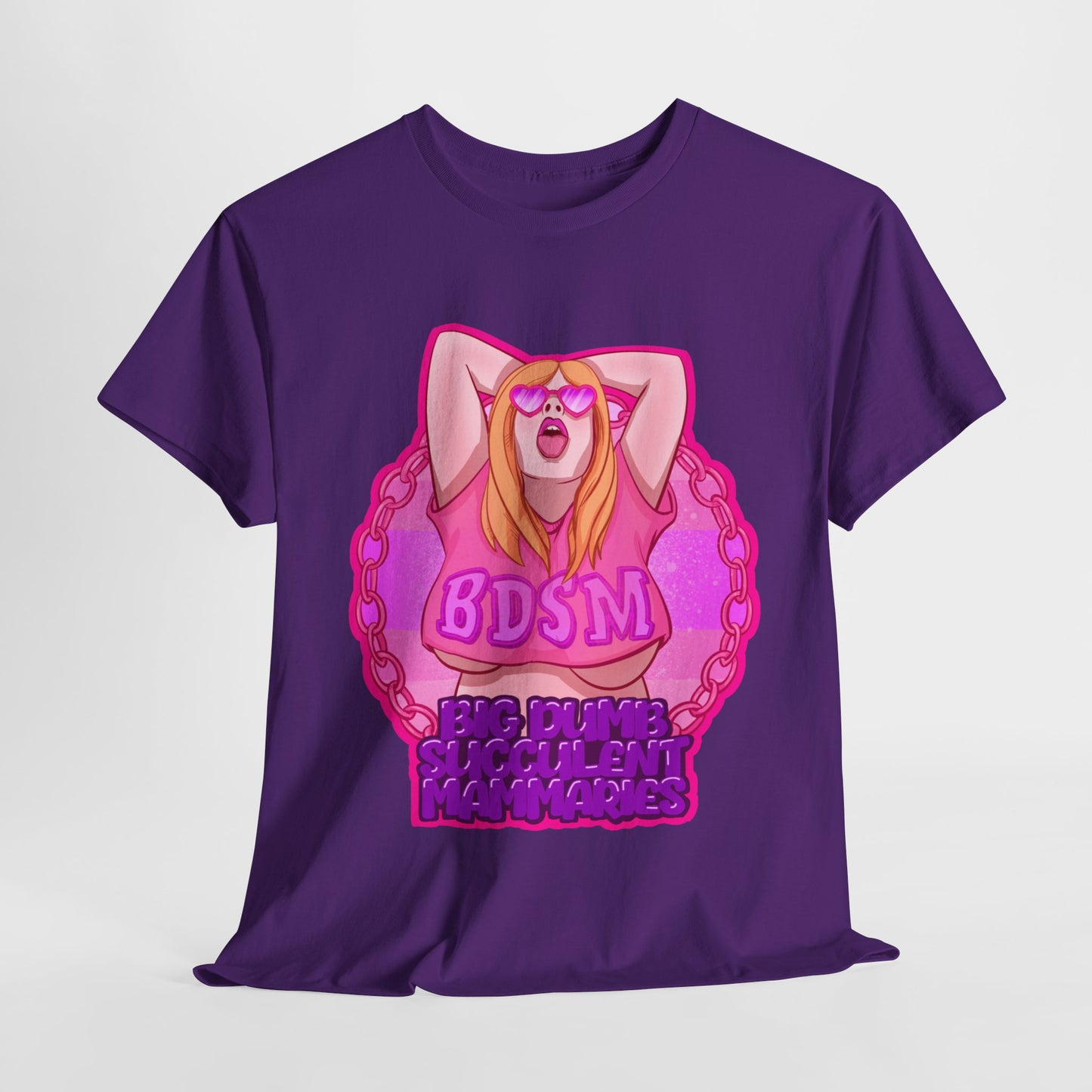 Big Dumb Succulent Mammaries Unisex Heavy Cotton Tee
