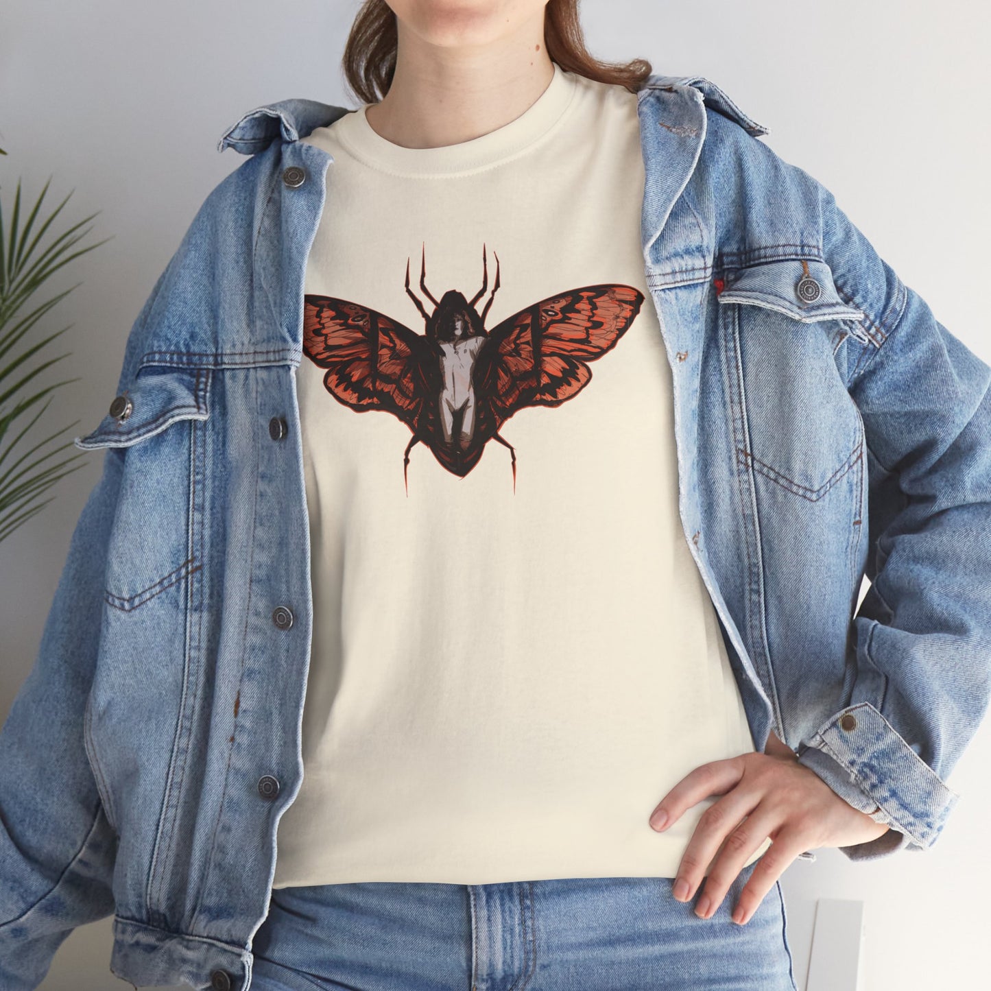 Death Moth Unisex Heavy Cotton Tee
