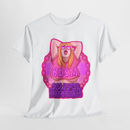 Big Dumb Succulent Mammaries Unisex Heavy Cotton Tee
