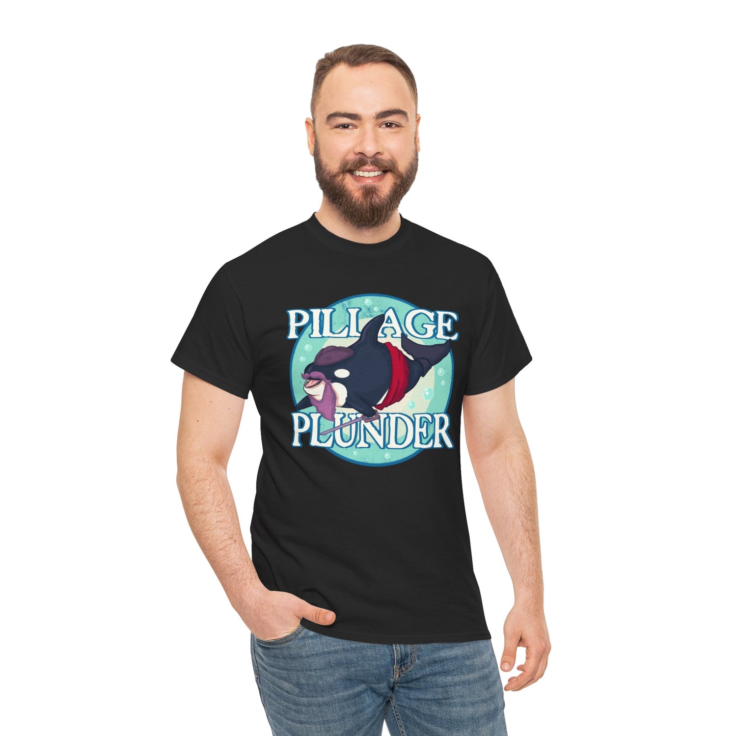 Plunder & Pillage Unisex Heavy Cotton Tee