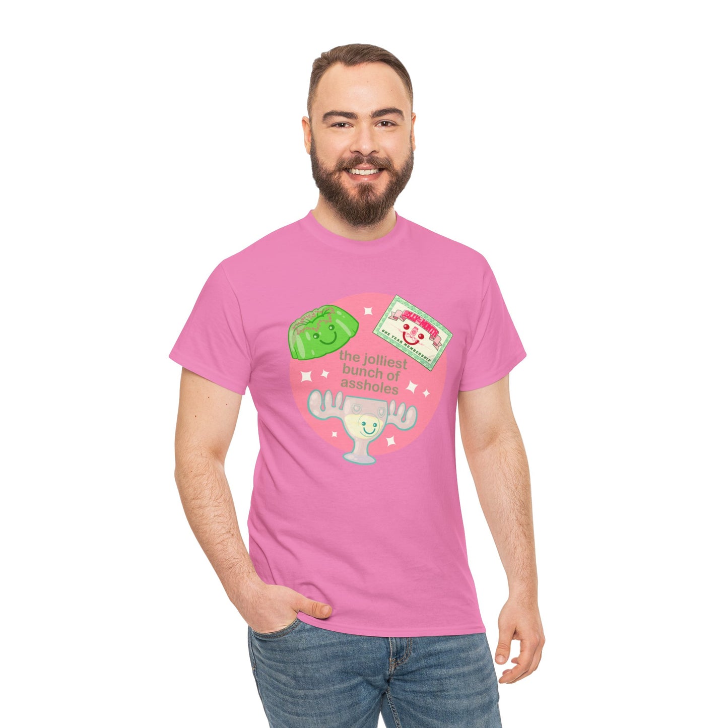 The Jolliest Bunch Of Assholes Unisex Heavy Cotton Tee