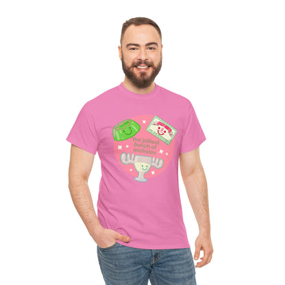 The Jolliest Bunch Of Assholes Unisex Heavy Cotton Tee