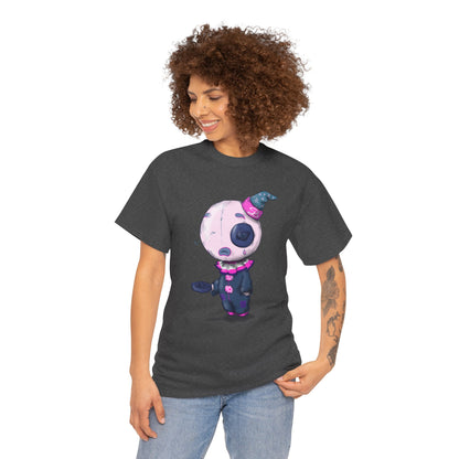 Buttons The Clown Unisex Heavy Cotton Tee