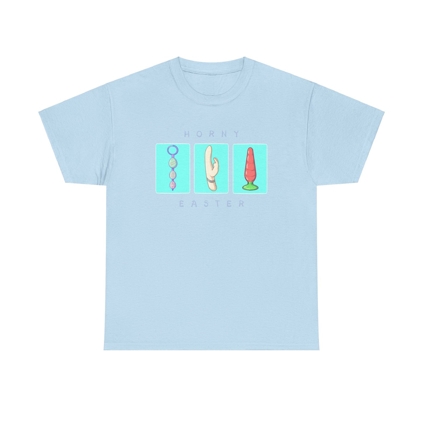 Horny Easter Unisex Heavy Cotton Tee