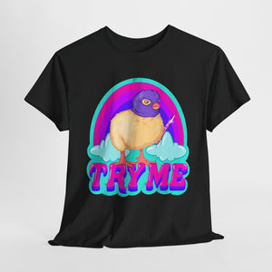 Try Me Unisex Heavy Cotton Tee