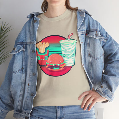 Spooky Fast Food Unisex Heavy Cotton Tee