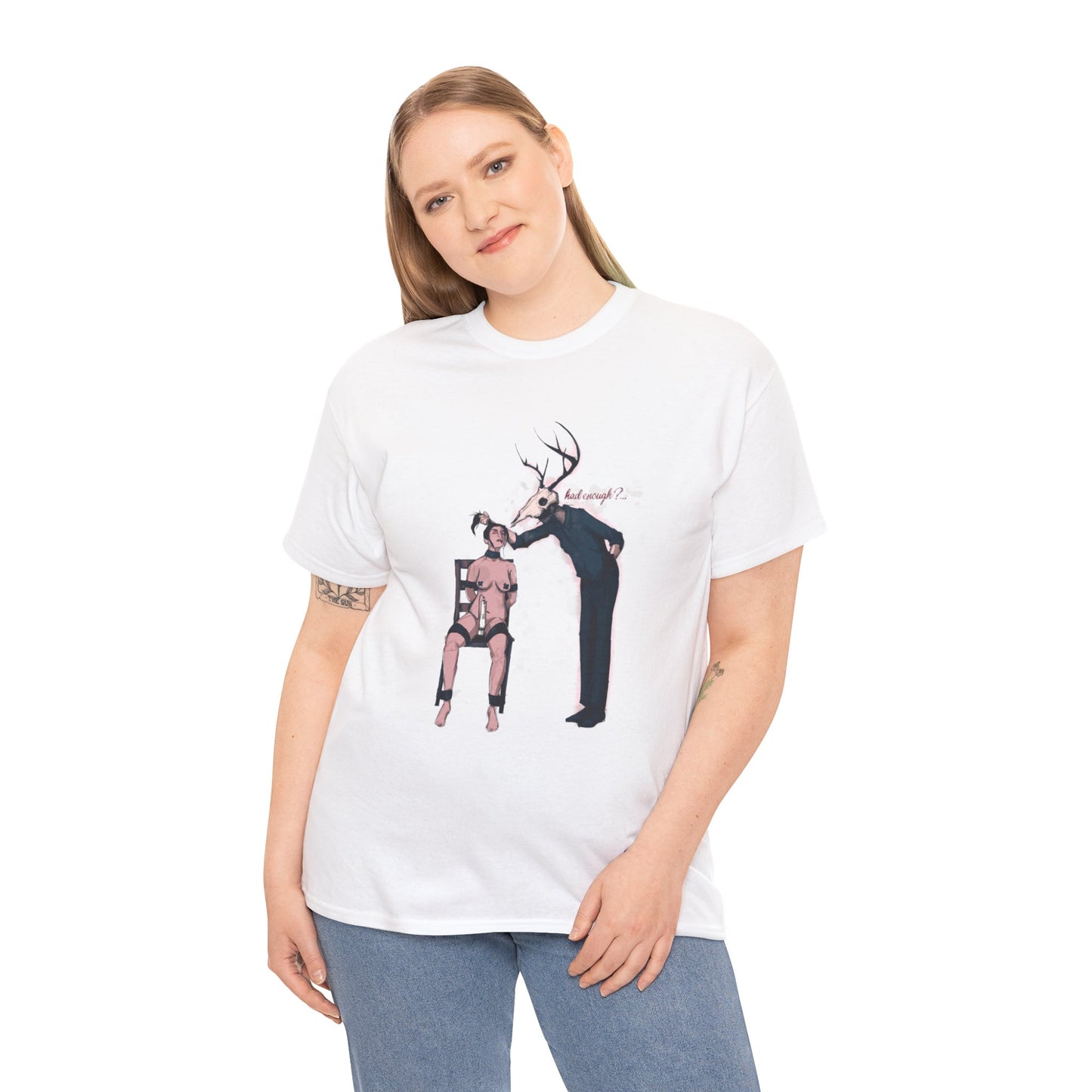 Deer Daddy Series 5: The Chair Unisex Heavy Cotton Tee