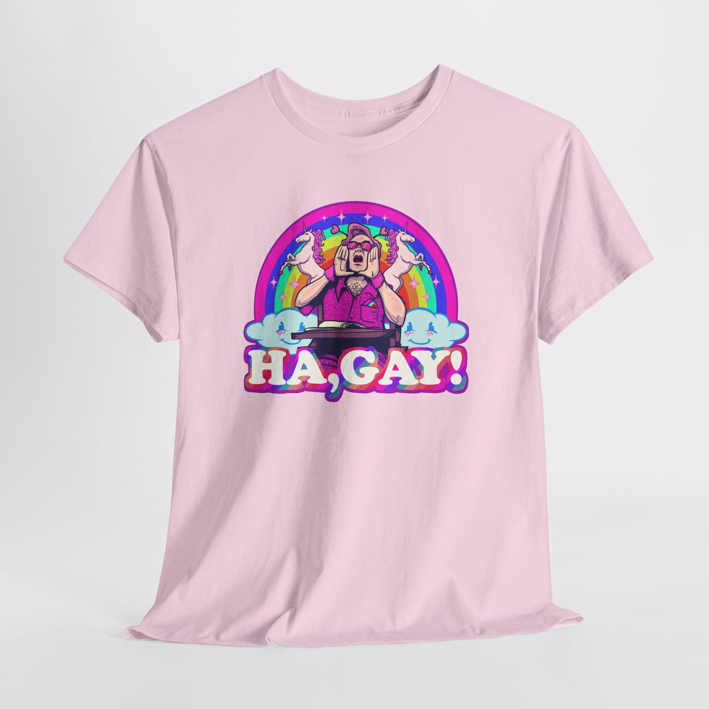 Gay Pride Unisex Heavy Cotton Tee