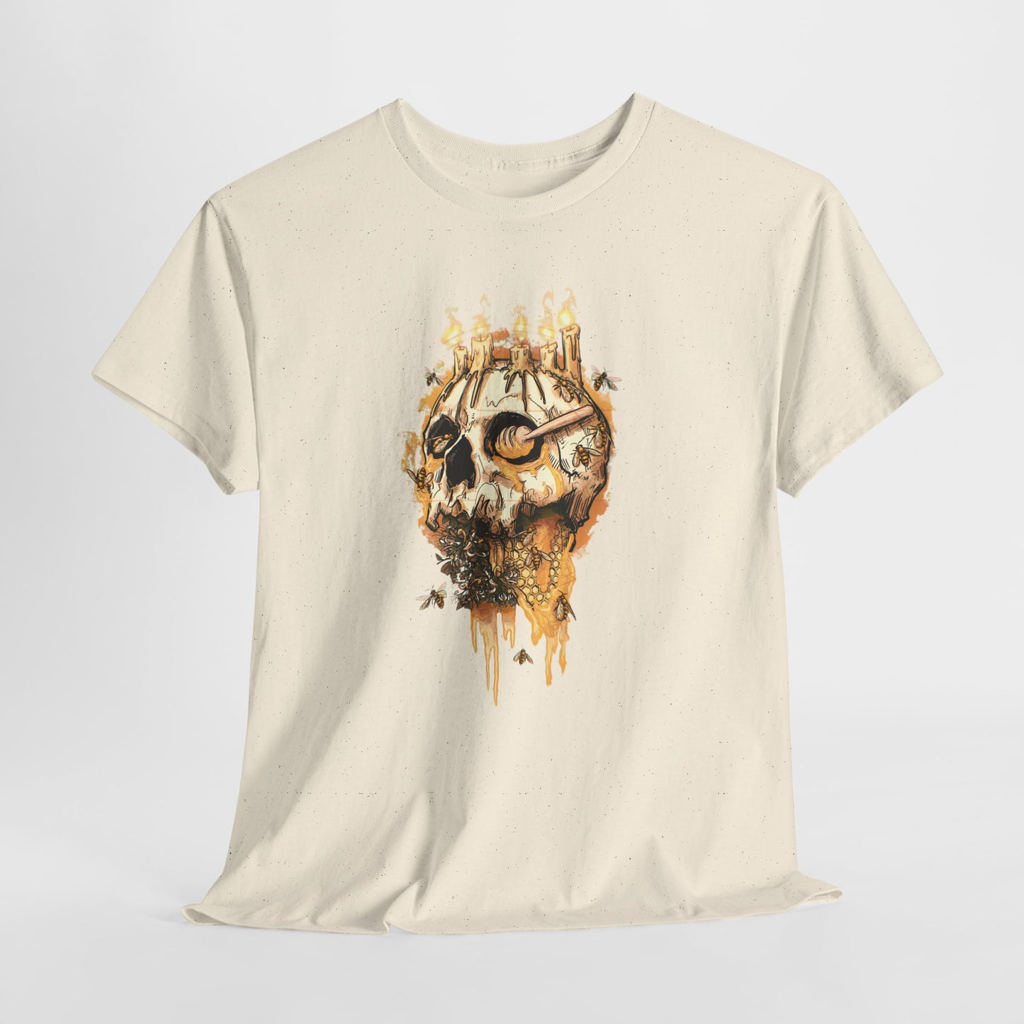 Elemental Skull Honeycore Unisex Heavy Cotton Tee