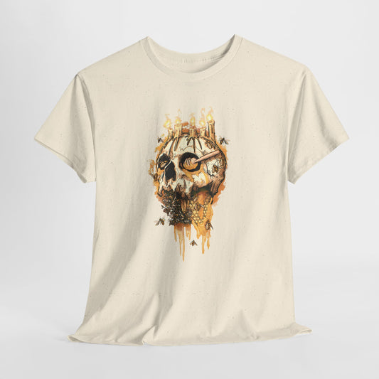Elemental Skull Honeycore Unisex Heavy Cotton Tee