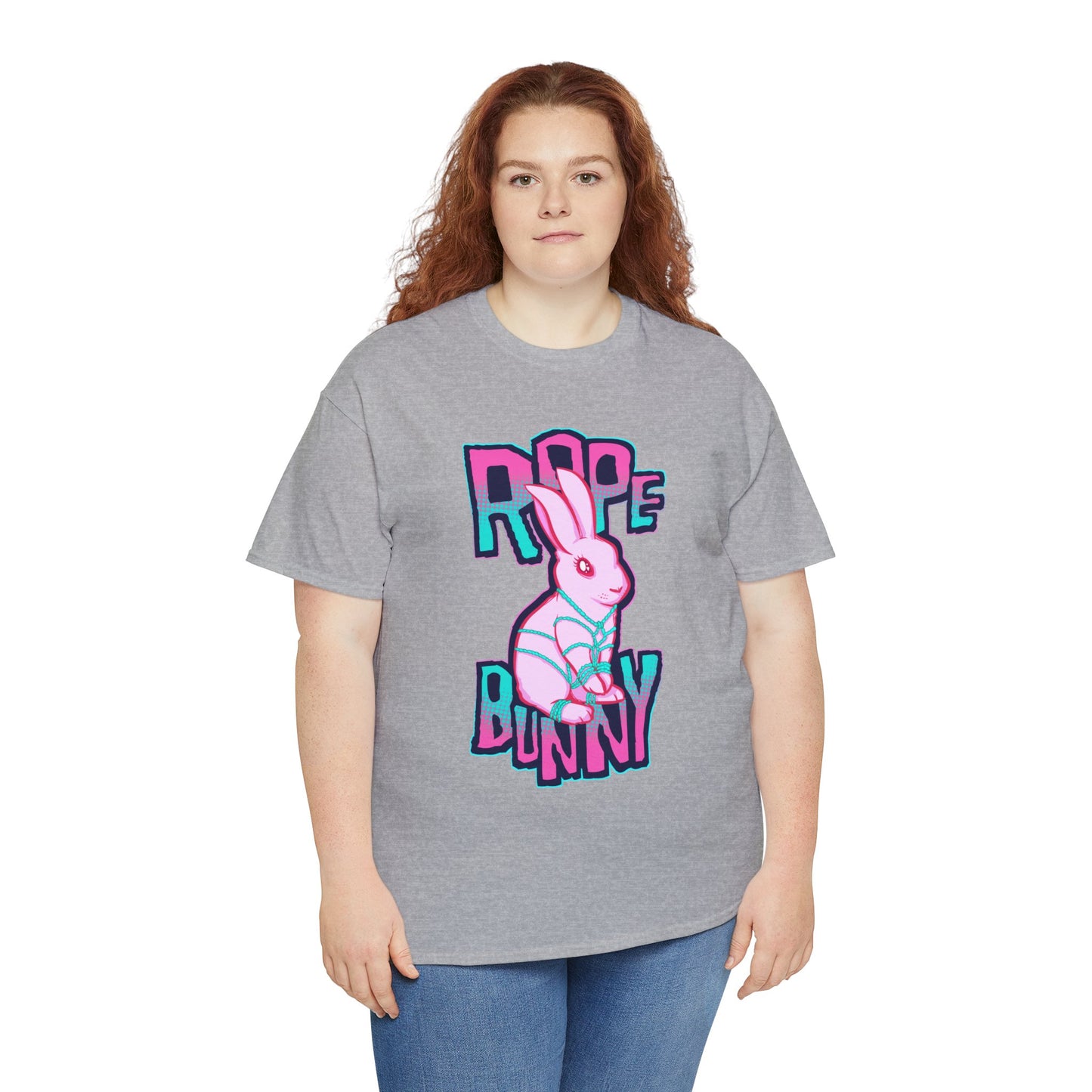 Rope Bunny Unisex Heavy Cotton Tee
