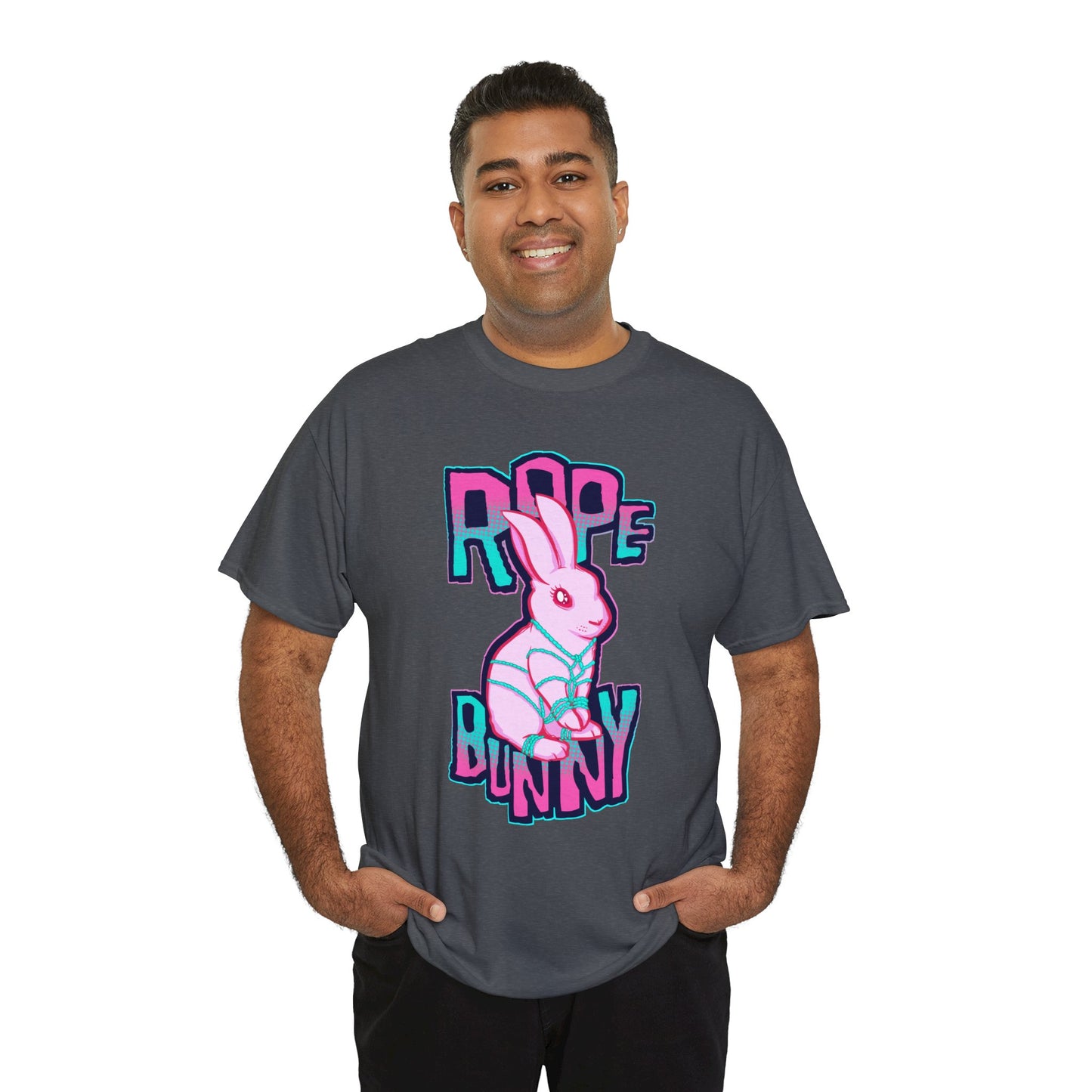 Rope Bunny Unisex Heavy Cotton Tee