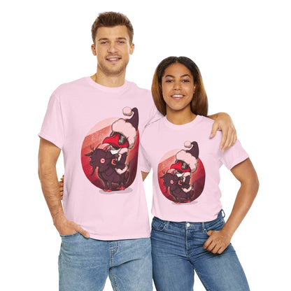Plague Doctor Santa Unisex Heavy Cotton Tee