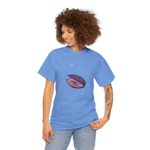 Pink Clam Unisex Heavy Cotton Tee