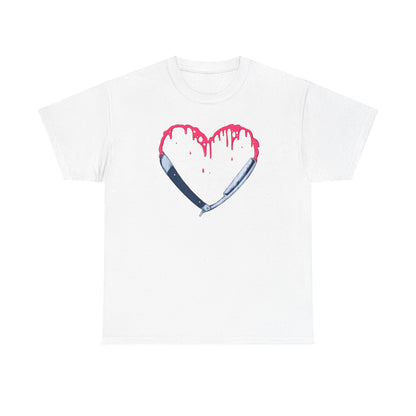 Straight Razor Unisex Heavy Cotton Tee