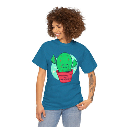 Don't Touch Me Unisex Heavy Cotton Tee