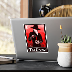 The Doctor Tarot Kiss-Cut Vinyl Decal