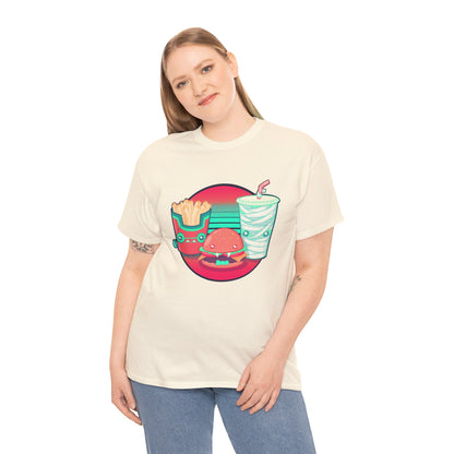 Spooky Fast Food Unisex Heavy Cotton Tee